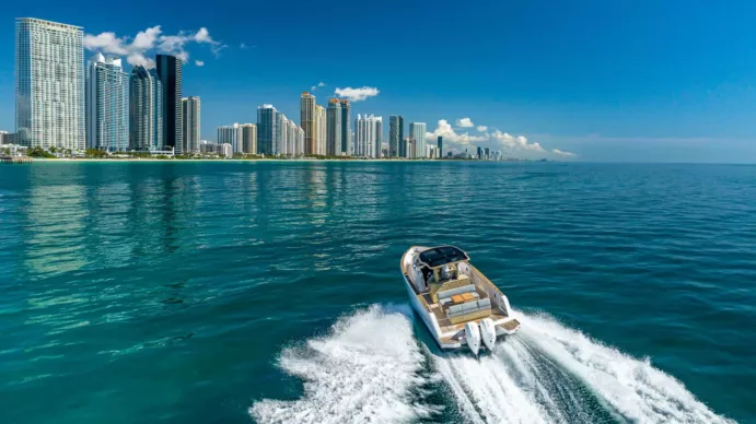 38 FEET - PARDO with Twins 300hp Mercury